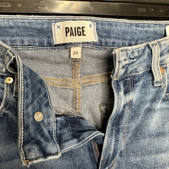 Paige Women's Blue Jeans size 29 pre owned good condition - Picture 2 of 8
